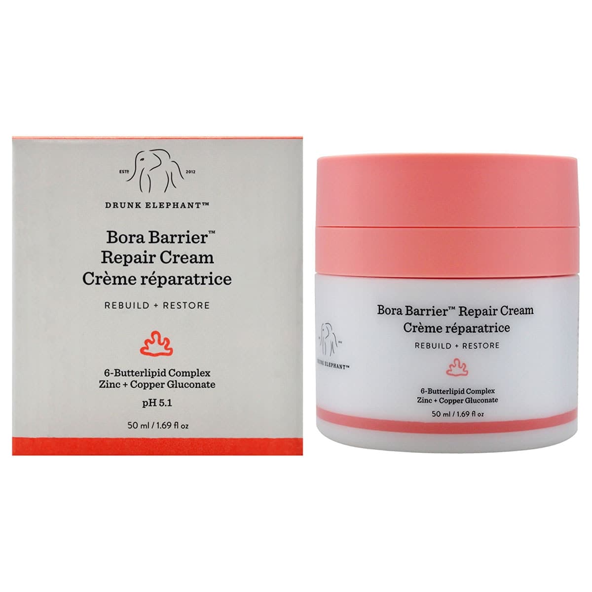 Drunk Elephant Bora Barrier Repair Cream 50mL