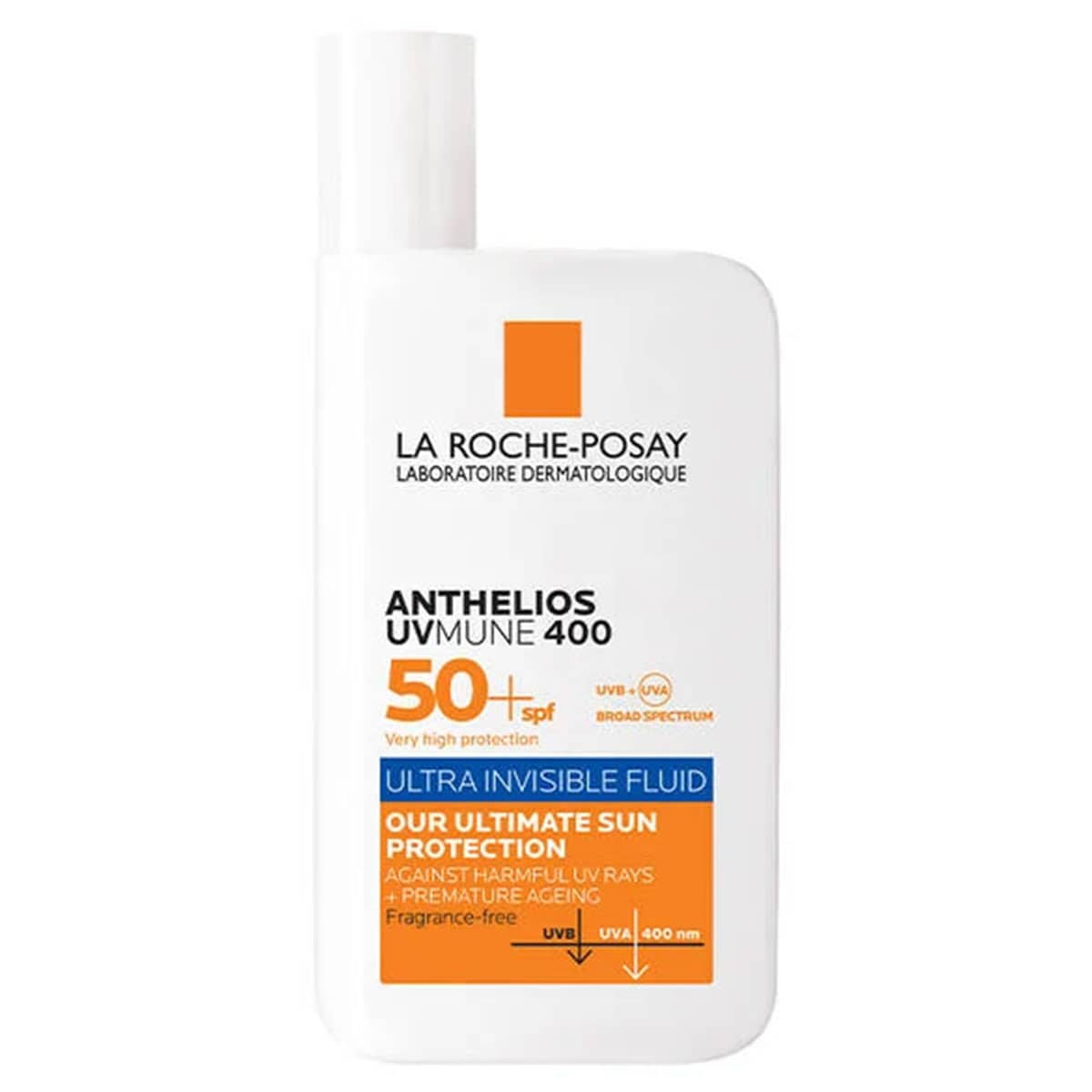 La Roche Posay Anthelios UVMune Invisible Fluid Facial Sunscreen SPF50+ 50mL