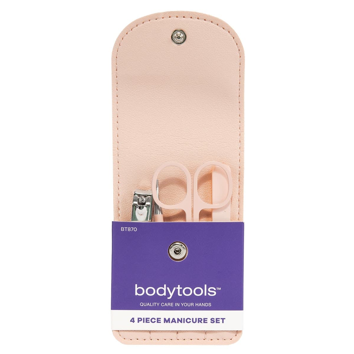 Bodytools 4 Piece Manicure Set - Assorted Colours