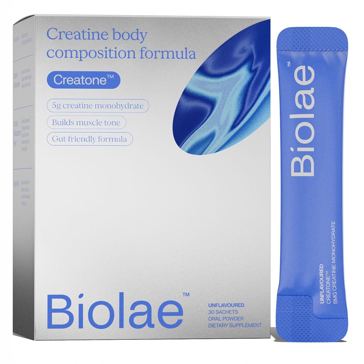 Biolae Creatone Creatine Monohydrate + Probiotic 30 Sachets