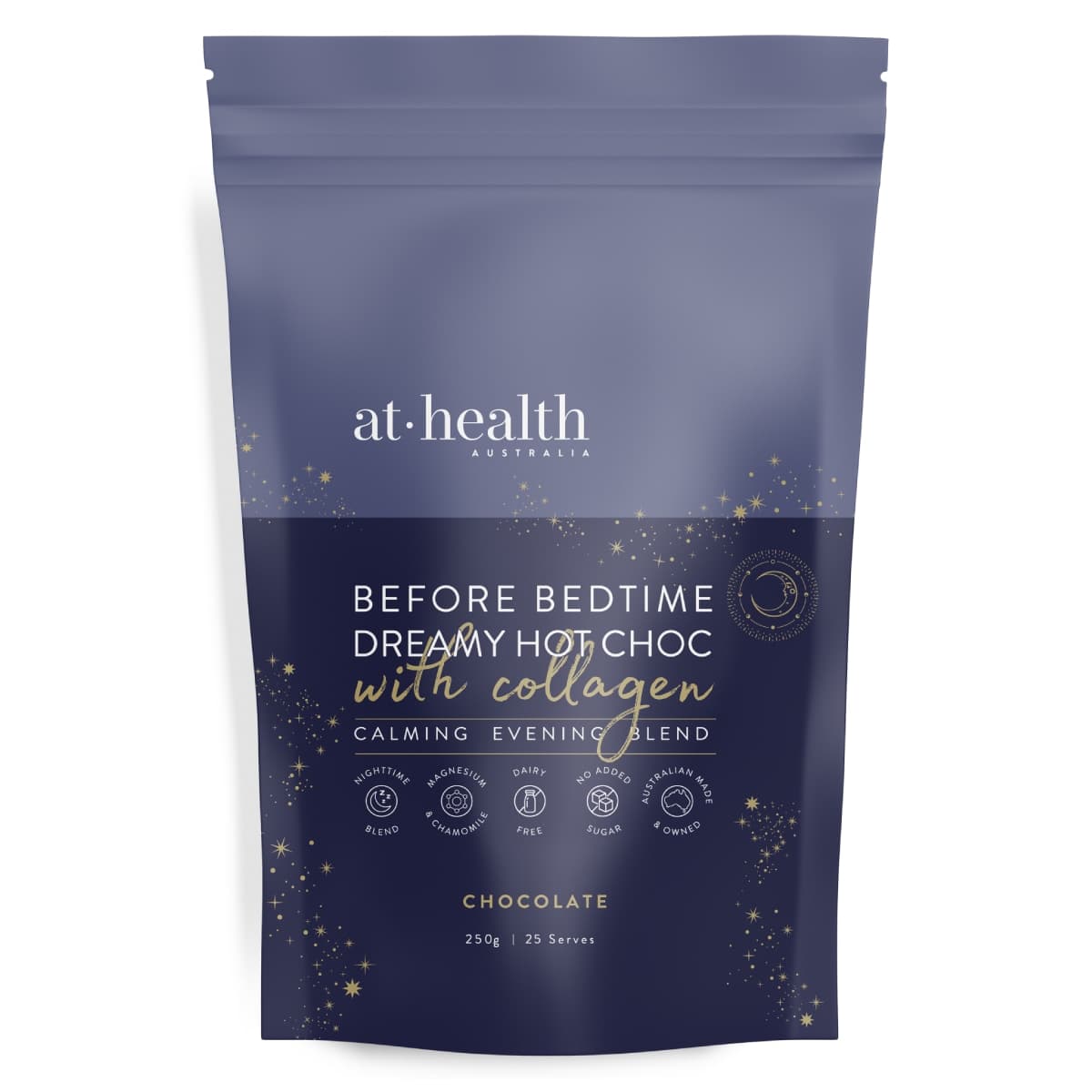 At Health Australia Before Bedtime Dreamy Hot Chocolate With Collagen 250g