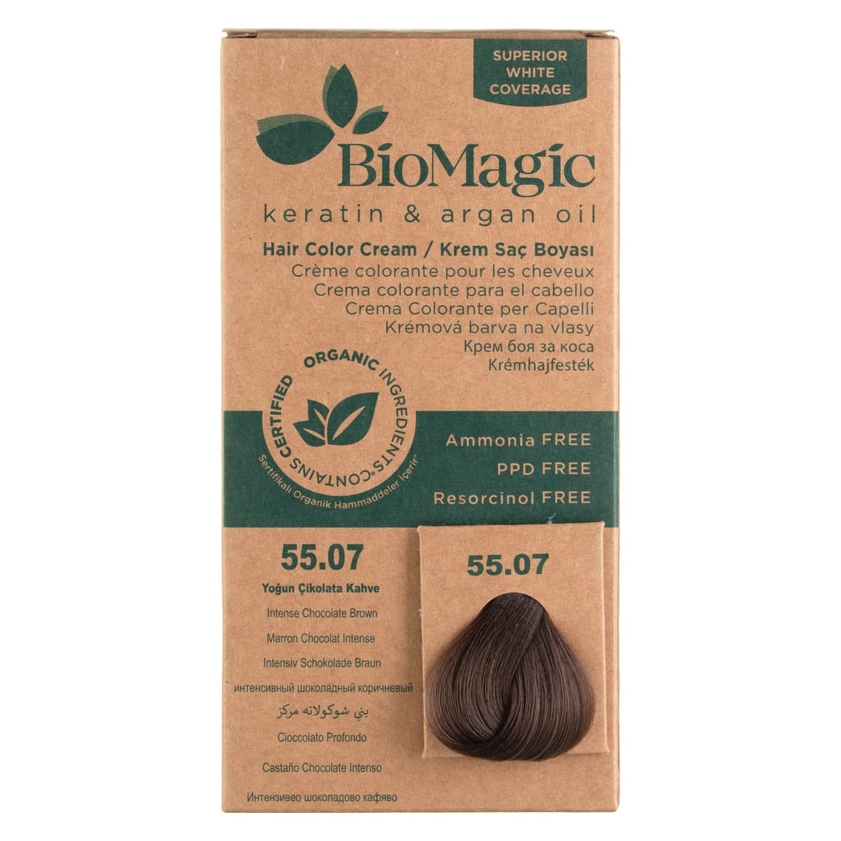 Bio Magic Hair Colour Cream Intense Chocolate Brown 55.07