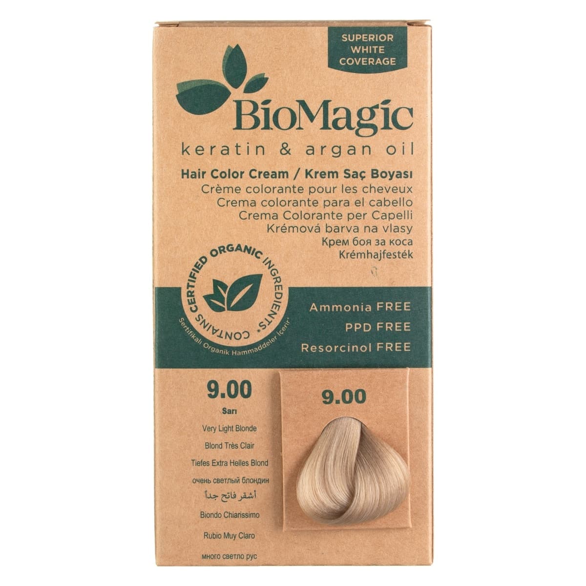 Bio Magic Hair Colour Cream Very Light Blonde 9.00