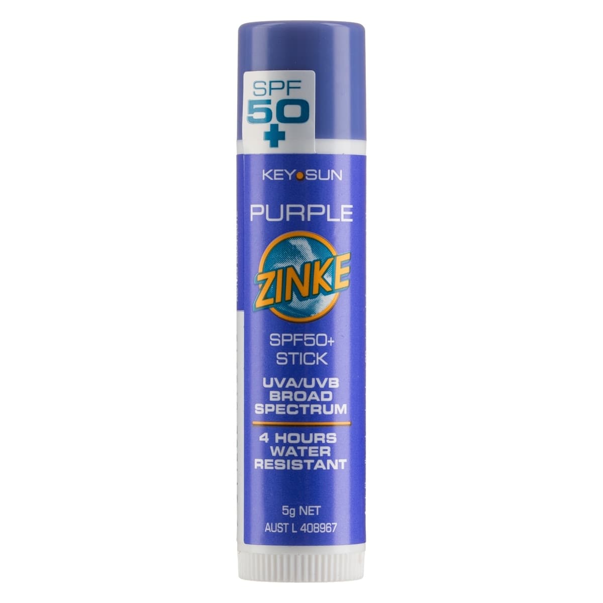 Key Sun Zinke Stick SPF 50+ Purple 5g
