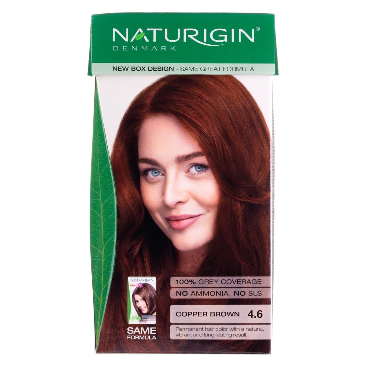 Naturigin 4.6. Copper Brown Natural Permanent Hair Colour
