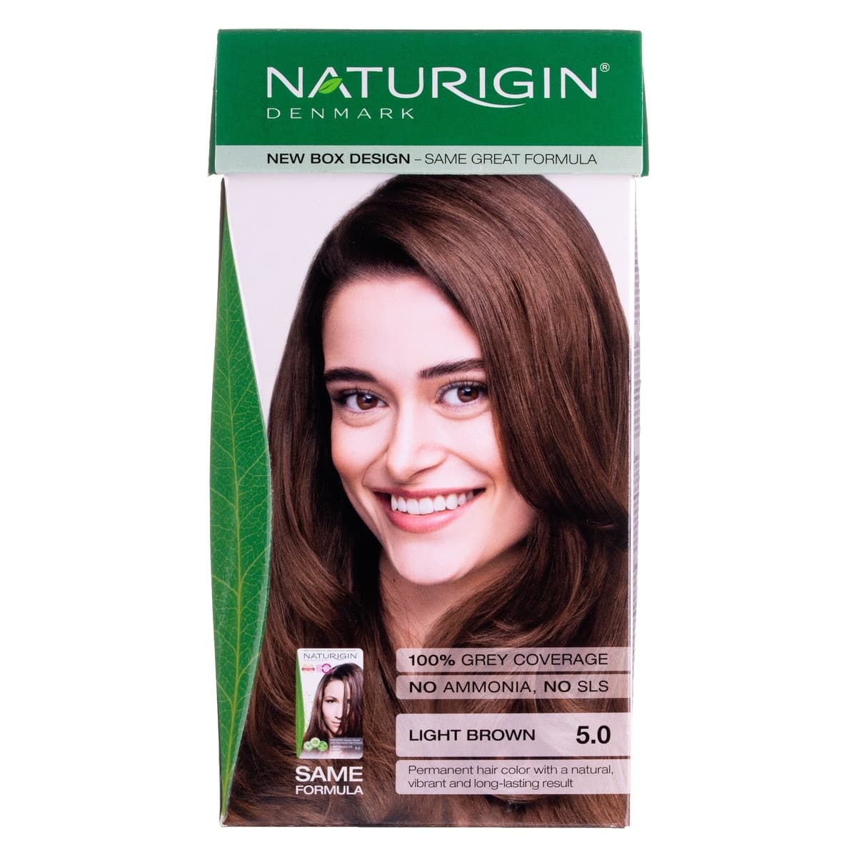 Naturigin 5.0 Light Chocolate Brown Natural Permanent Hair Colour