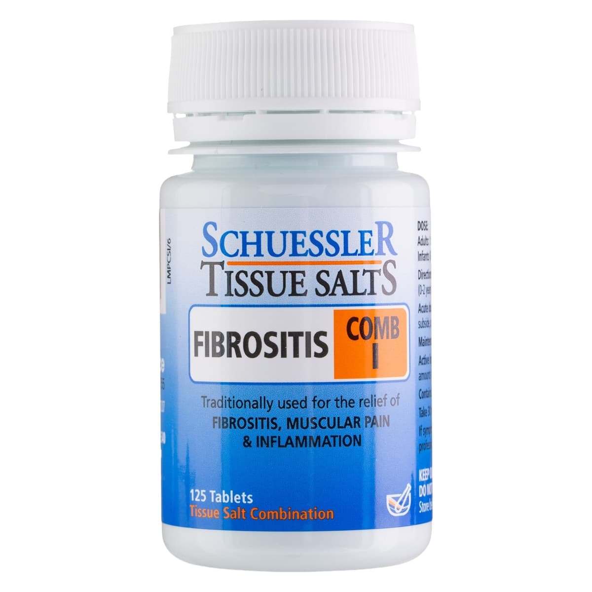 Schuessler Tissue Salts Comb I Fibrositis 125 Tablets