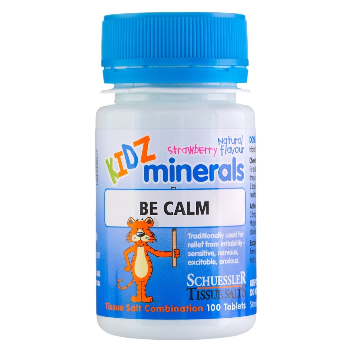 Schuessler Tissue Salts Kidz Minerals Be Calm 100 Tablets