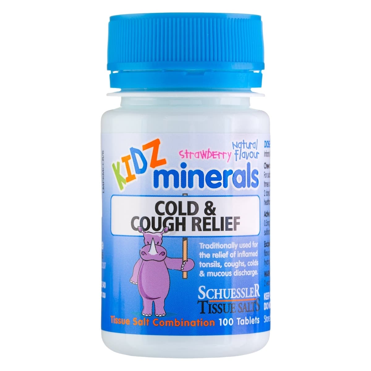 Schuessler Tissue Salts Kidz Minerals Cough & Cold Relief 100 Tablets