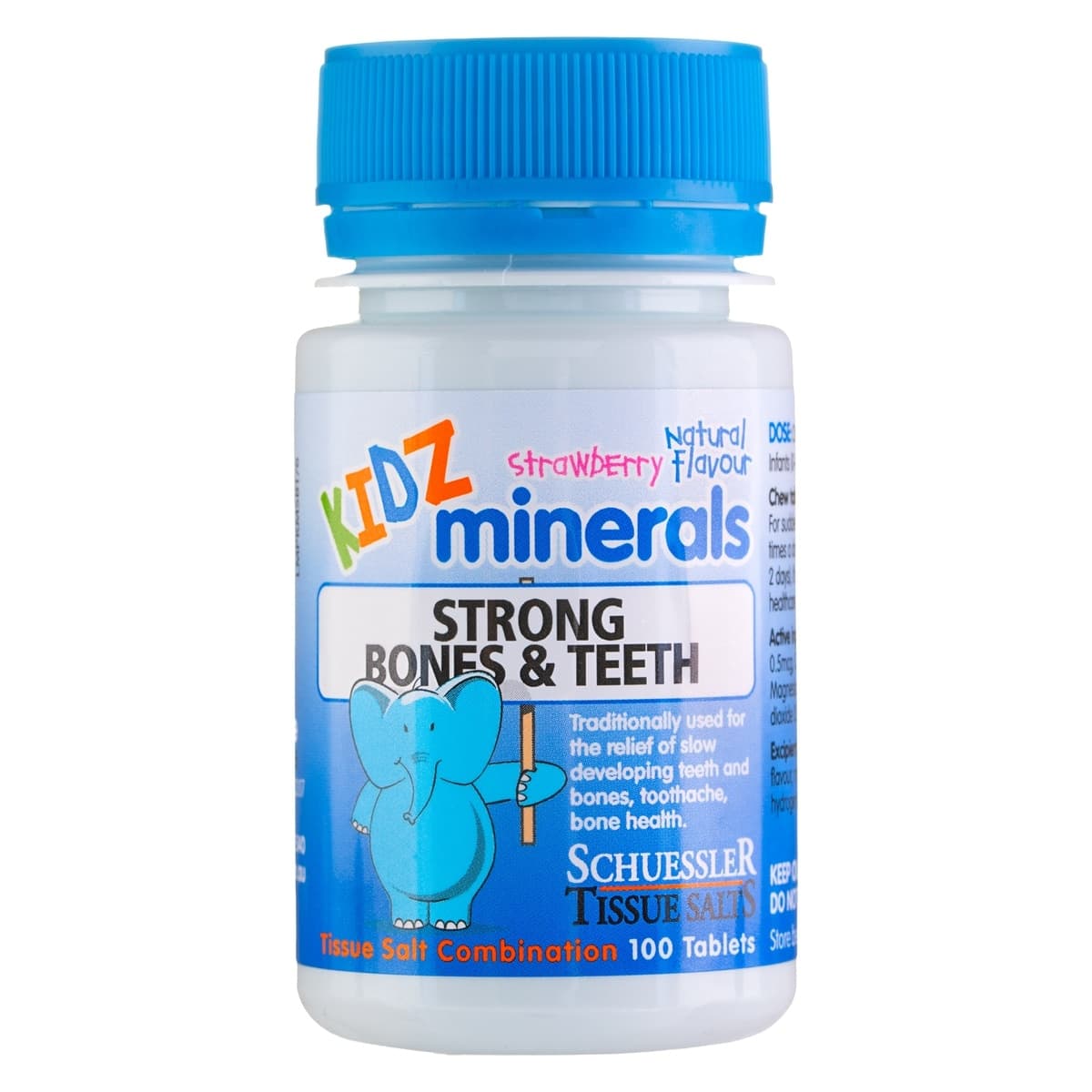 Schuessler Tissue Salts Kidz Minerals Strong Bones & Teeth 100 Tablets