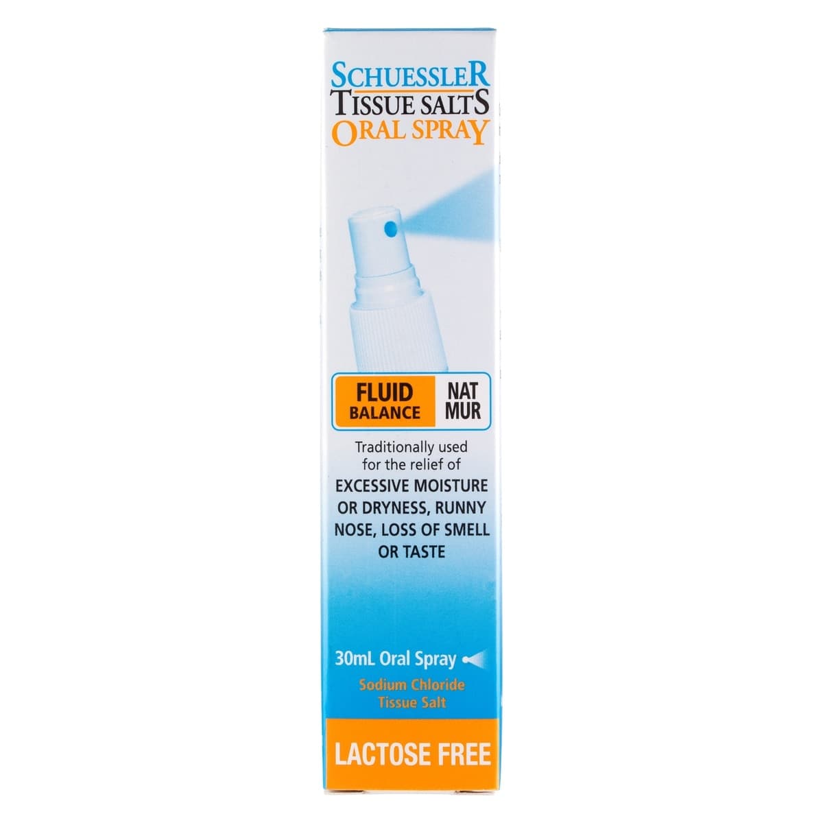 Schuessler Tissue Salts Nat Mur Fluid Balance Spray 30ml