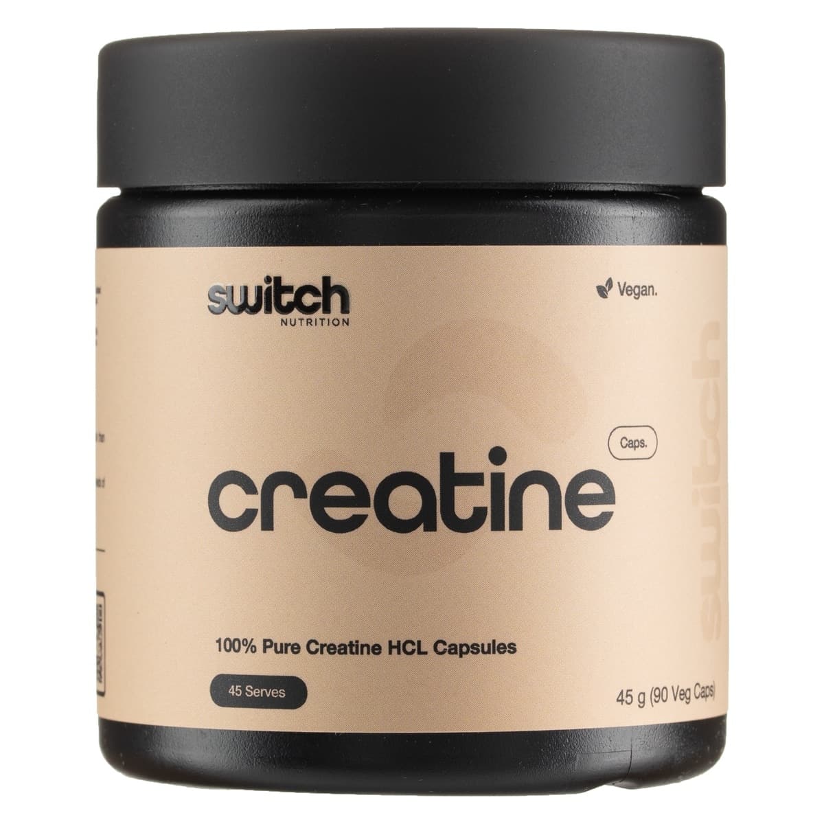 Switch Nutrition Creatine 100% Pure HCL 90 Capsules
