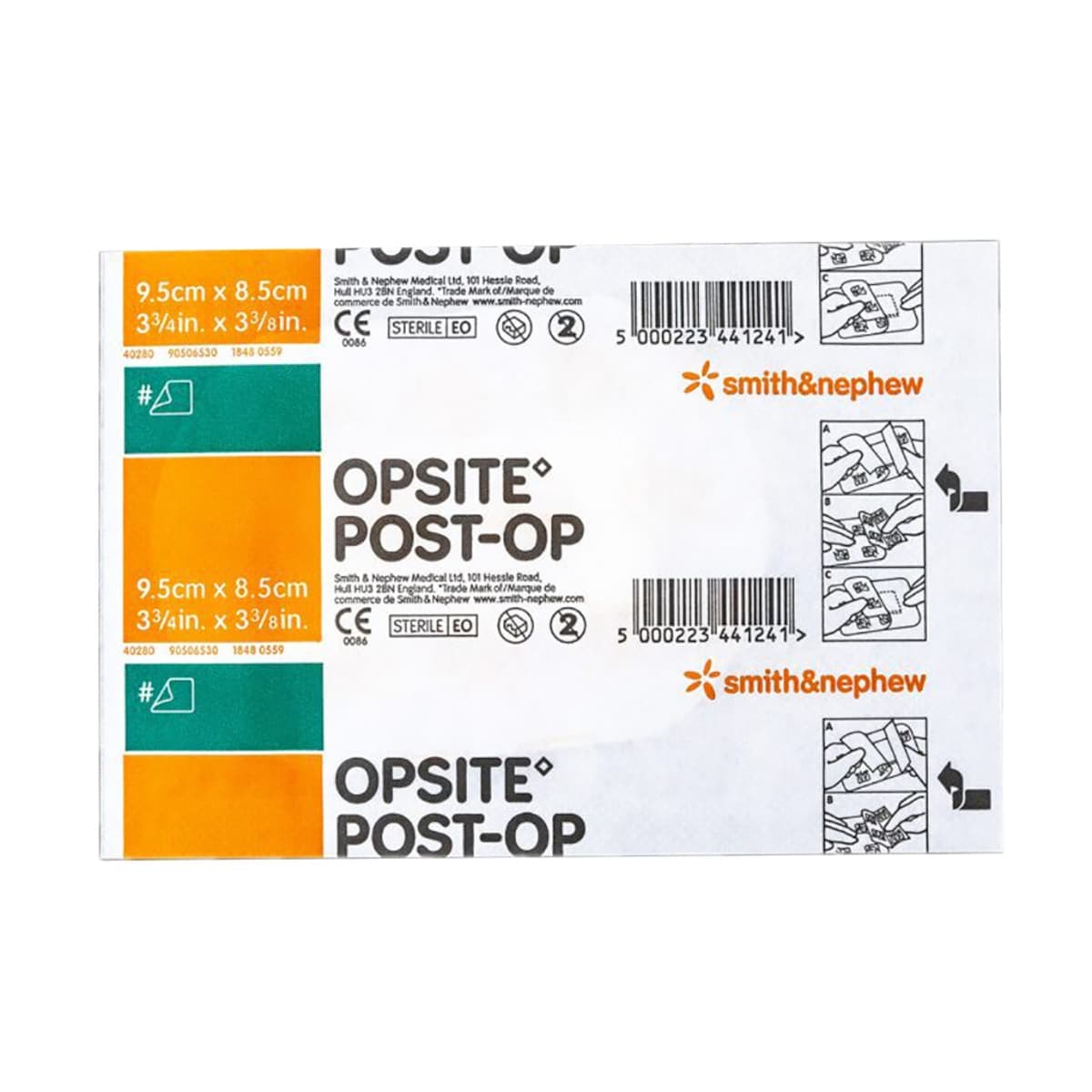 Opsite Post-Op Waterproof Dressing 9.5cm x 8.5cm Single