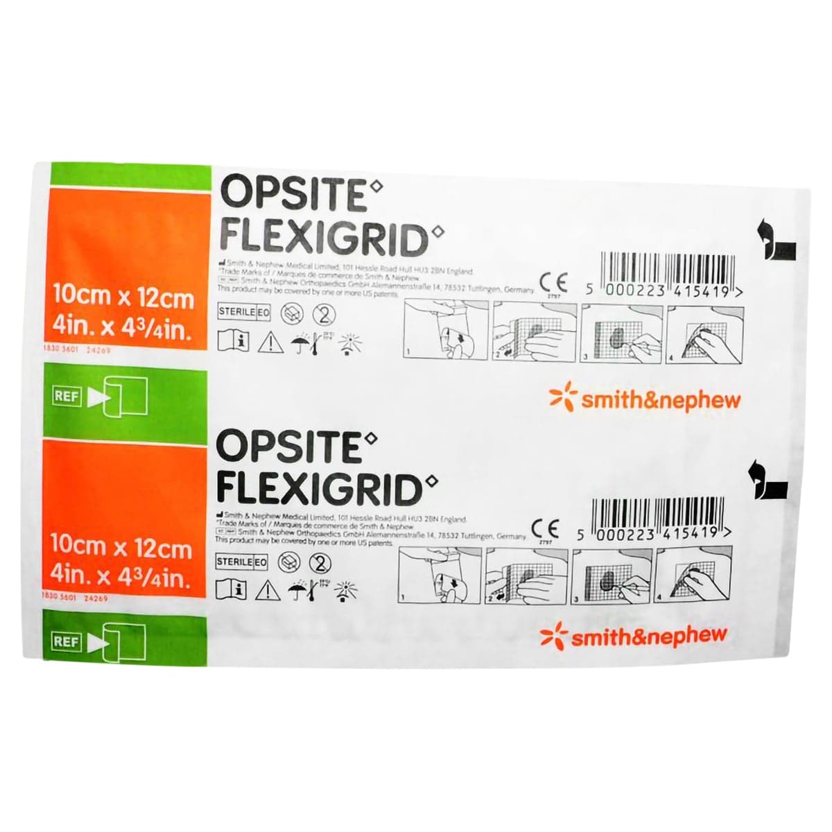 Opsite Flexigrid Waterproof Film Dressing 10cm x 12cm Single