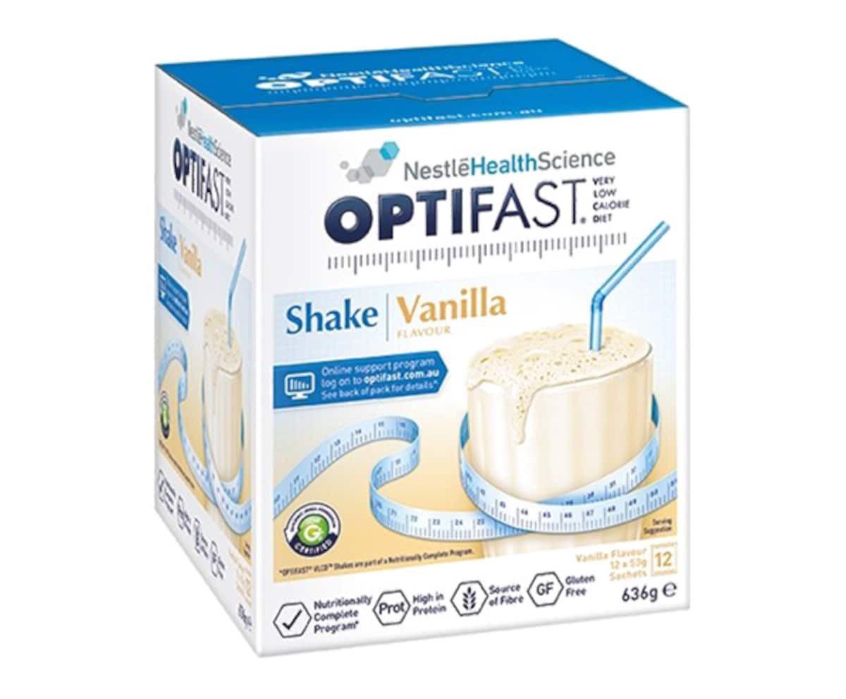 Optifast VLCD Shake Vanilla 12 x 53g Sachets