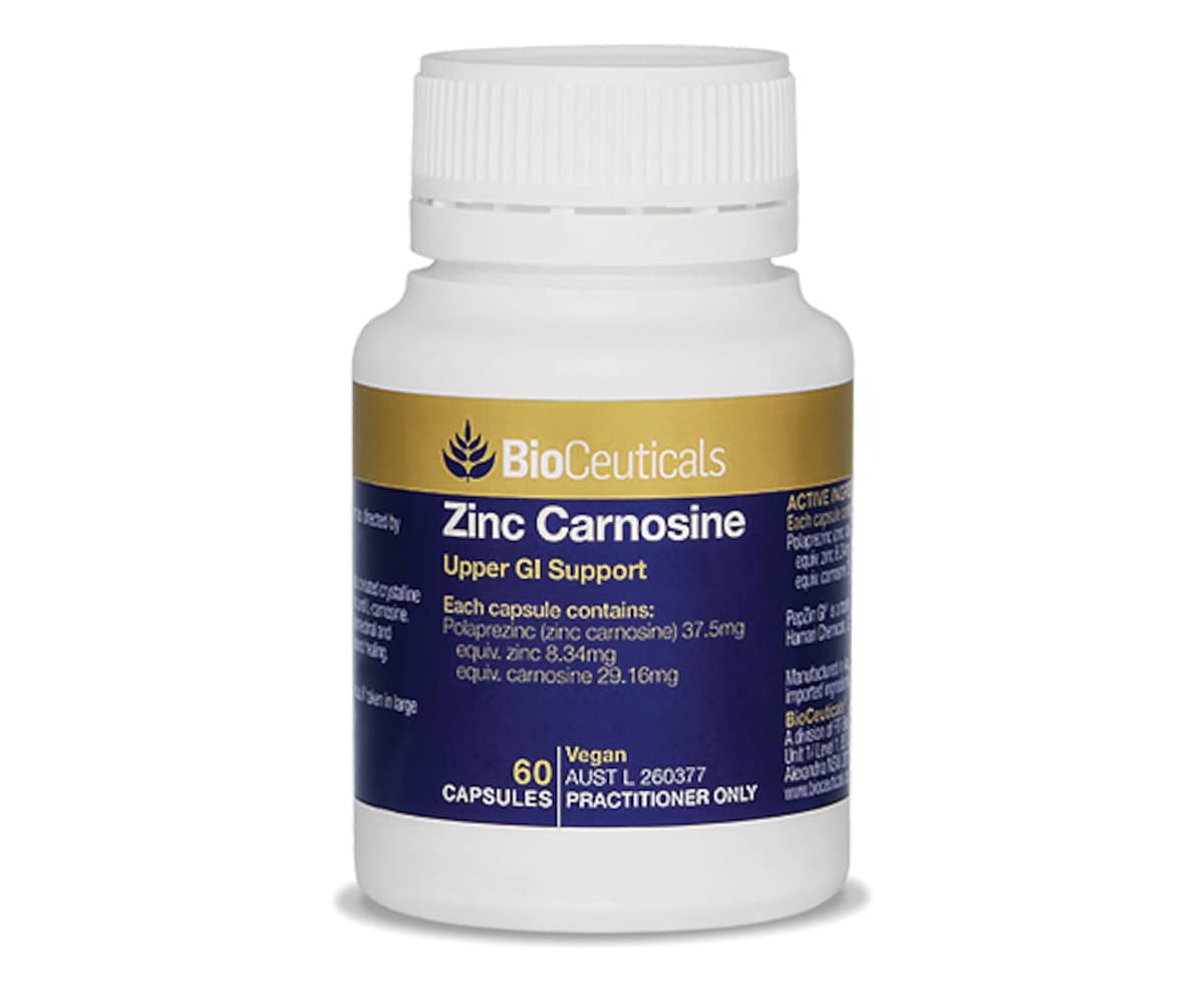 Bioceuticals Zinc Carnosine 60 Capsules