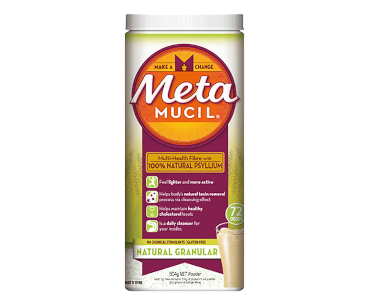 Metamucil Natural Granular Fibre Supplement 504g