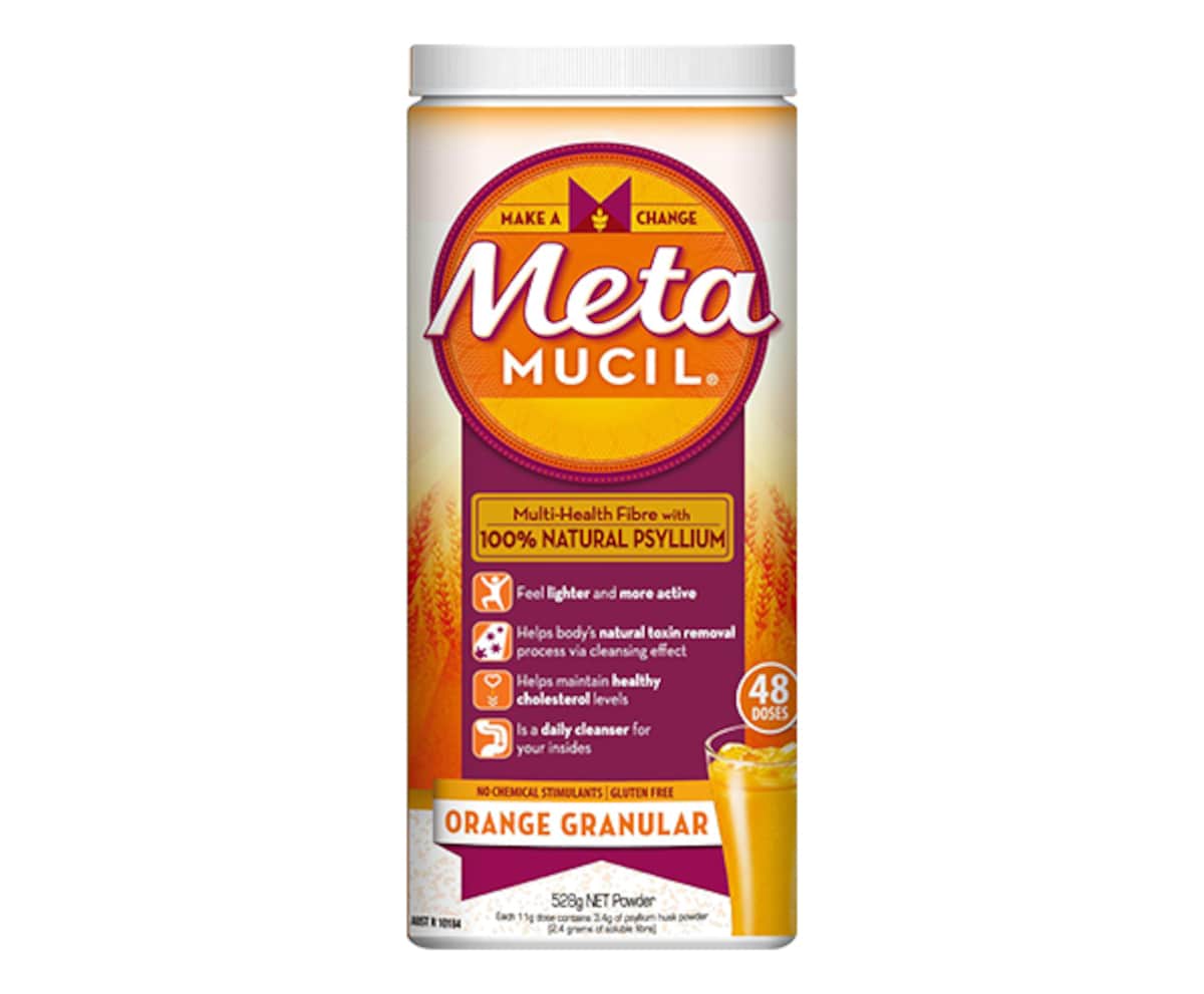 Metamucil Fibre Supplement Orange Granular 528g