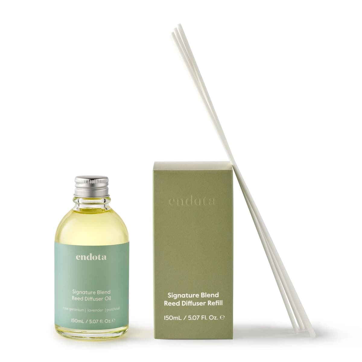 Endota Signature Blend Reed Diffuser Refill Set