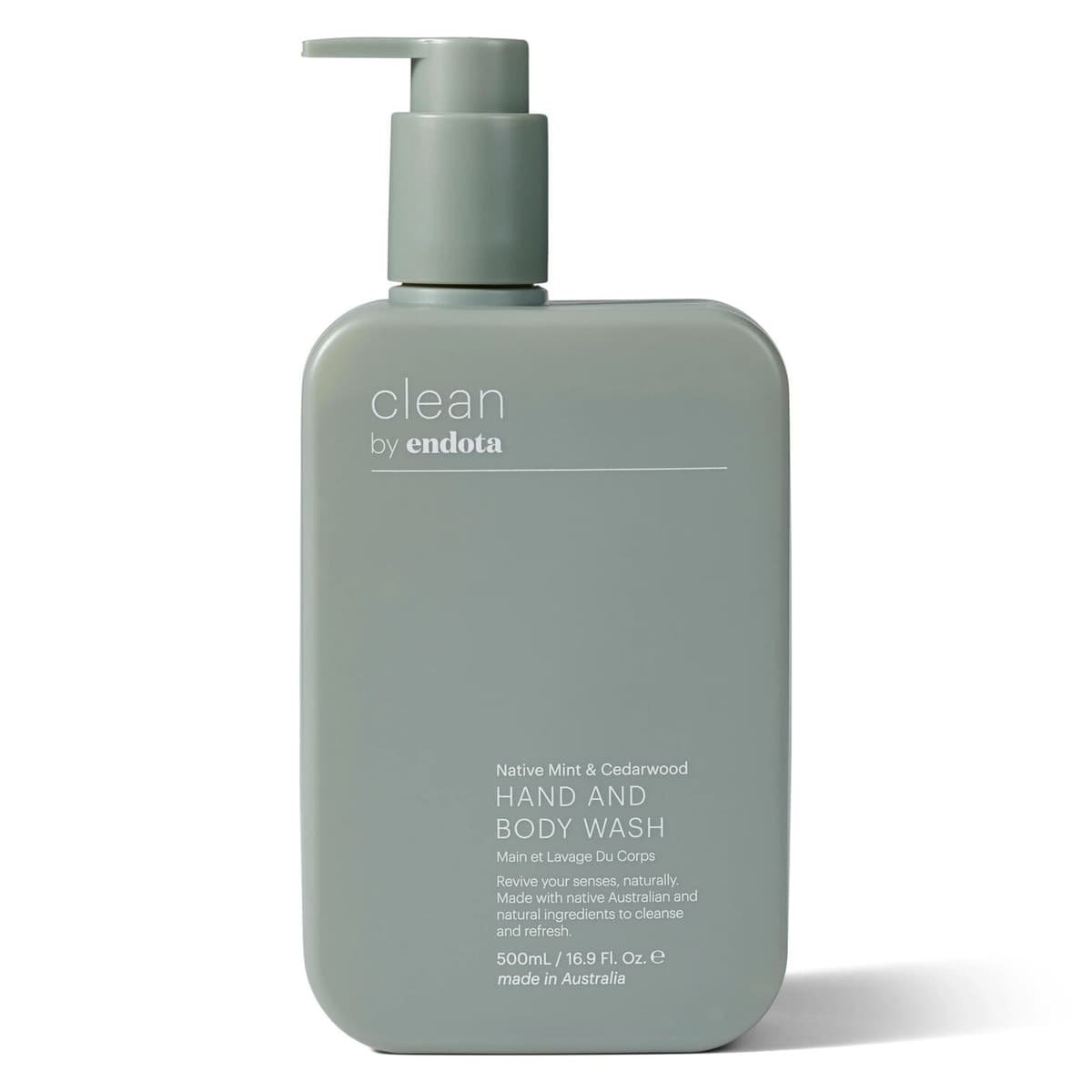 Endota Clean Native Mint & Cedarwood Hand & Body Wash 500ml