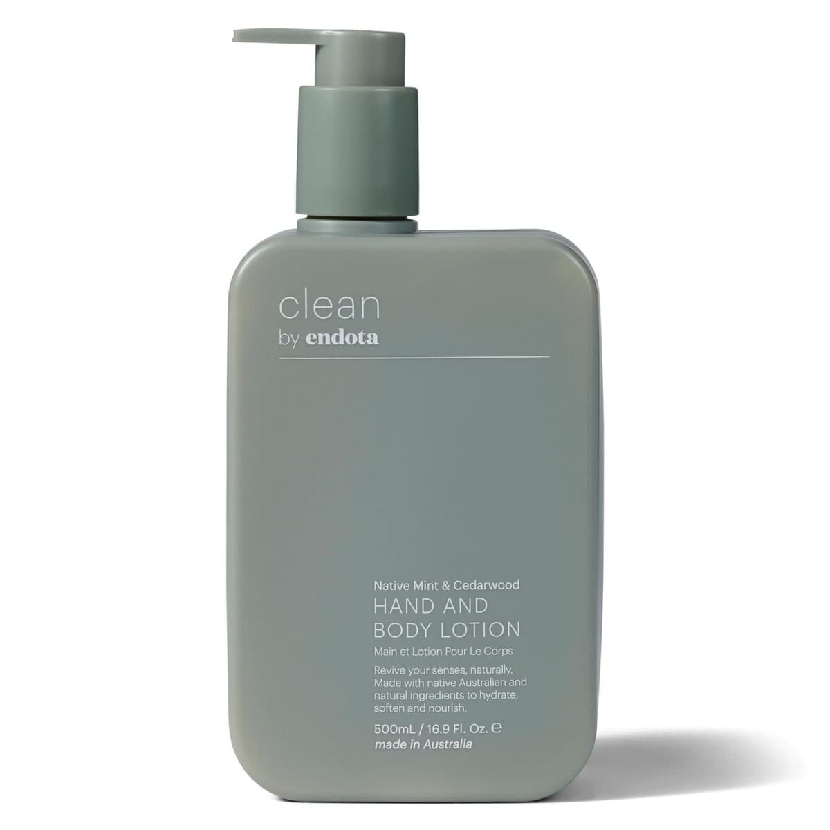 Endota Clean Native Mint & Cedarwood Hand & Body Lotion 500ml