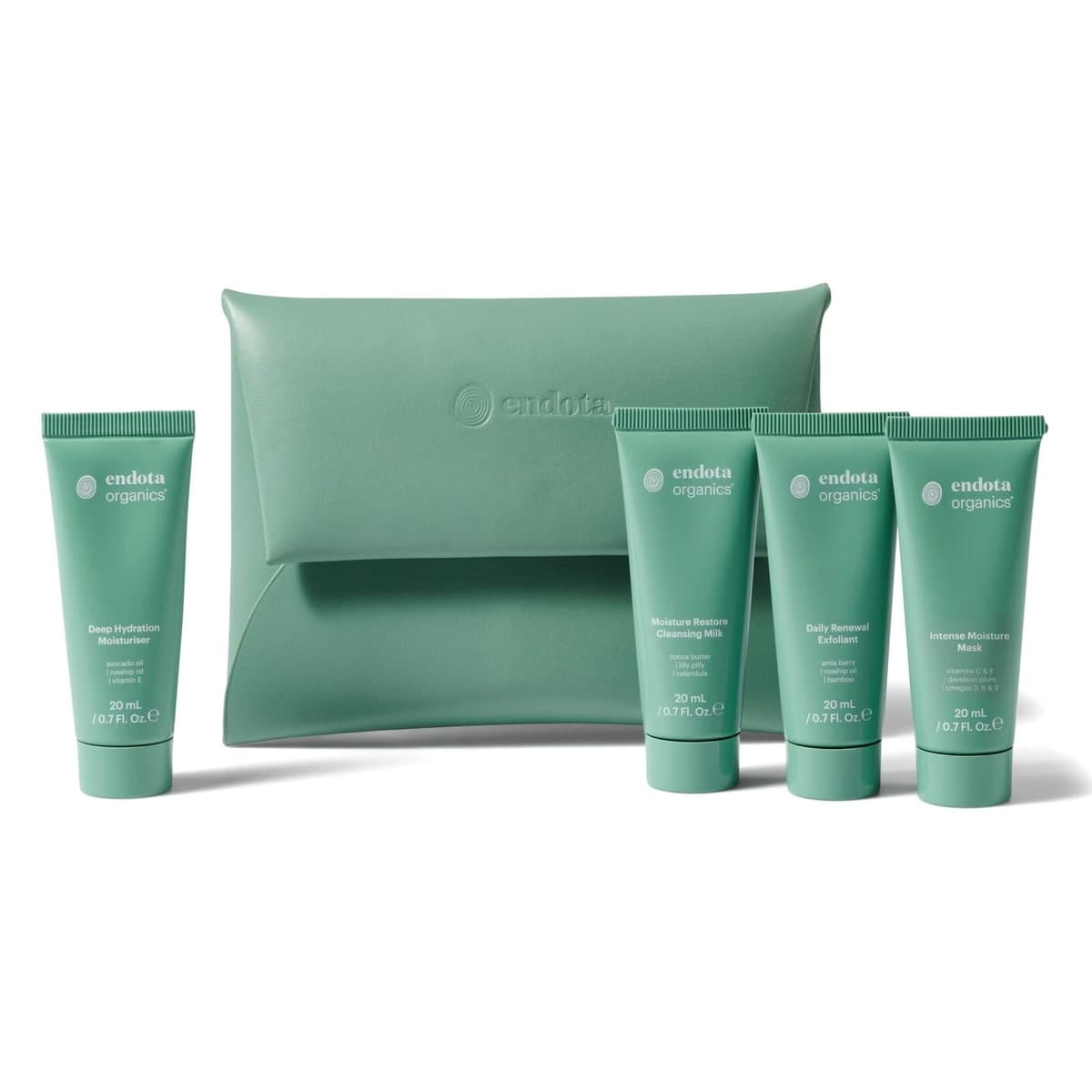 Endota Organics Hydrate Mini Skincare Kit 4 x 20ml