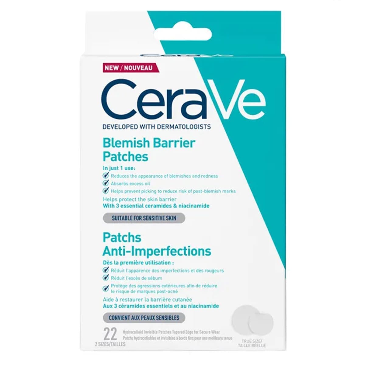 CeraVe Blemish Barrier Patches 22 Pack
