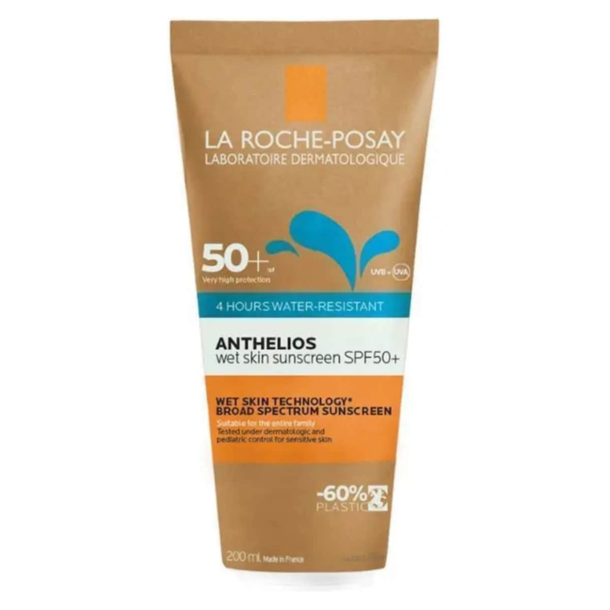 La Roche Posay Anthelios Wet Skin Sunscreen SPF 50+ Sustainable Tube 200mL