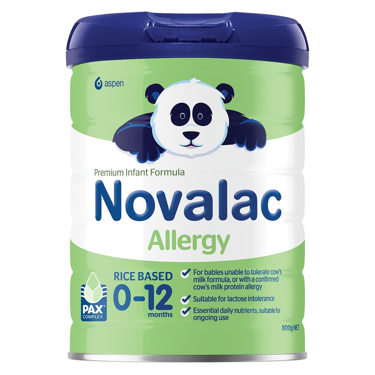 Novalac Allergy Premium Rice Based Infant Formula 0-12Months 800g