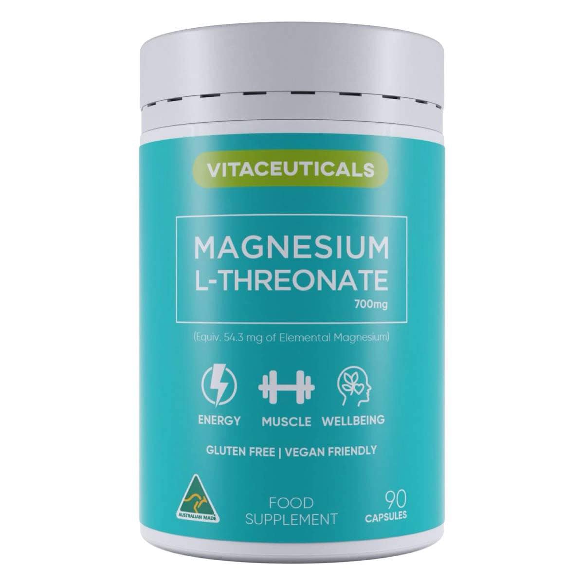 Vitaceuticals Magnesium L-Threonate 90 Capsules