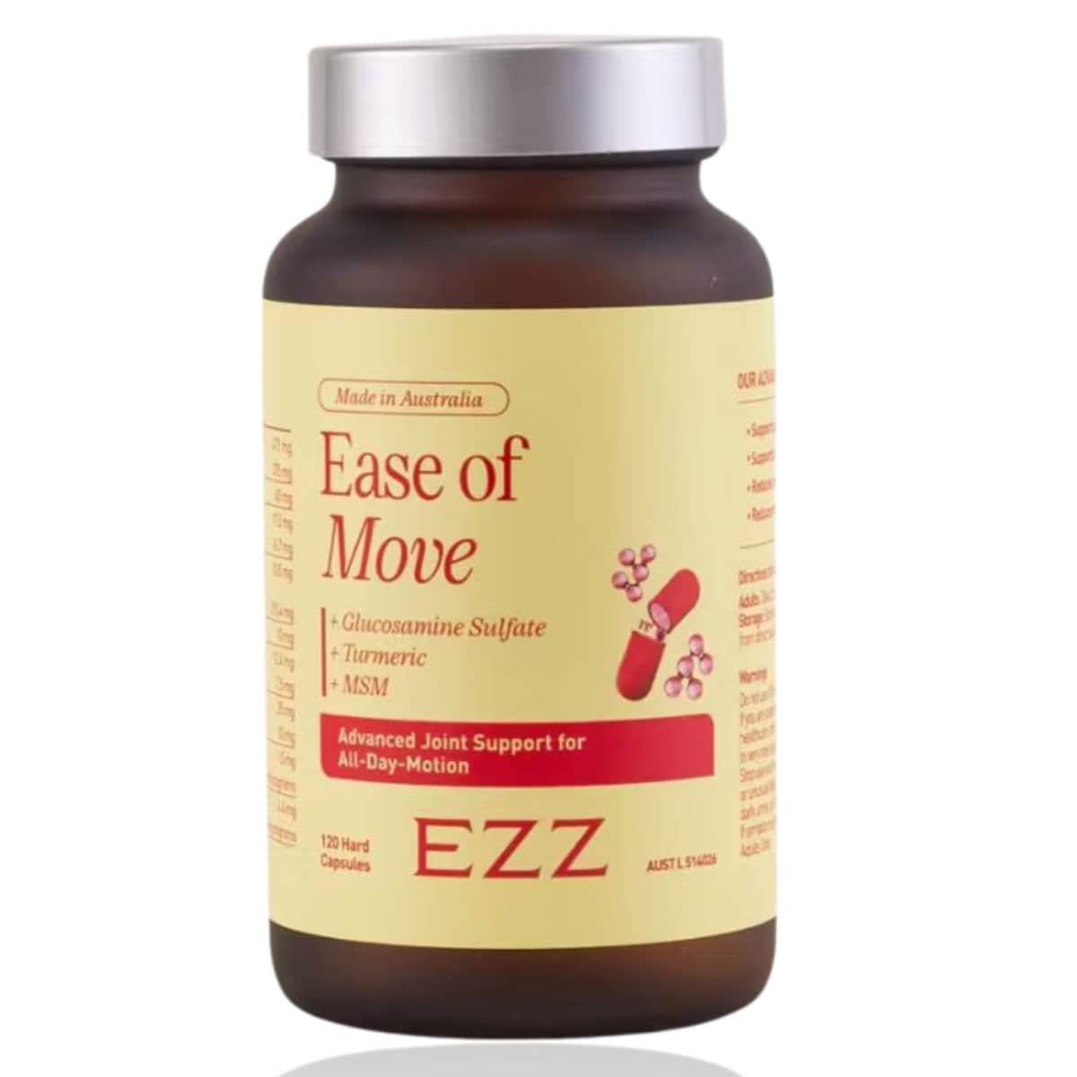 EZZ Ease of Move Joint Support 120 Capsules