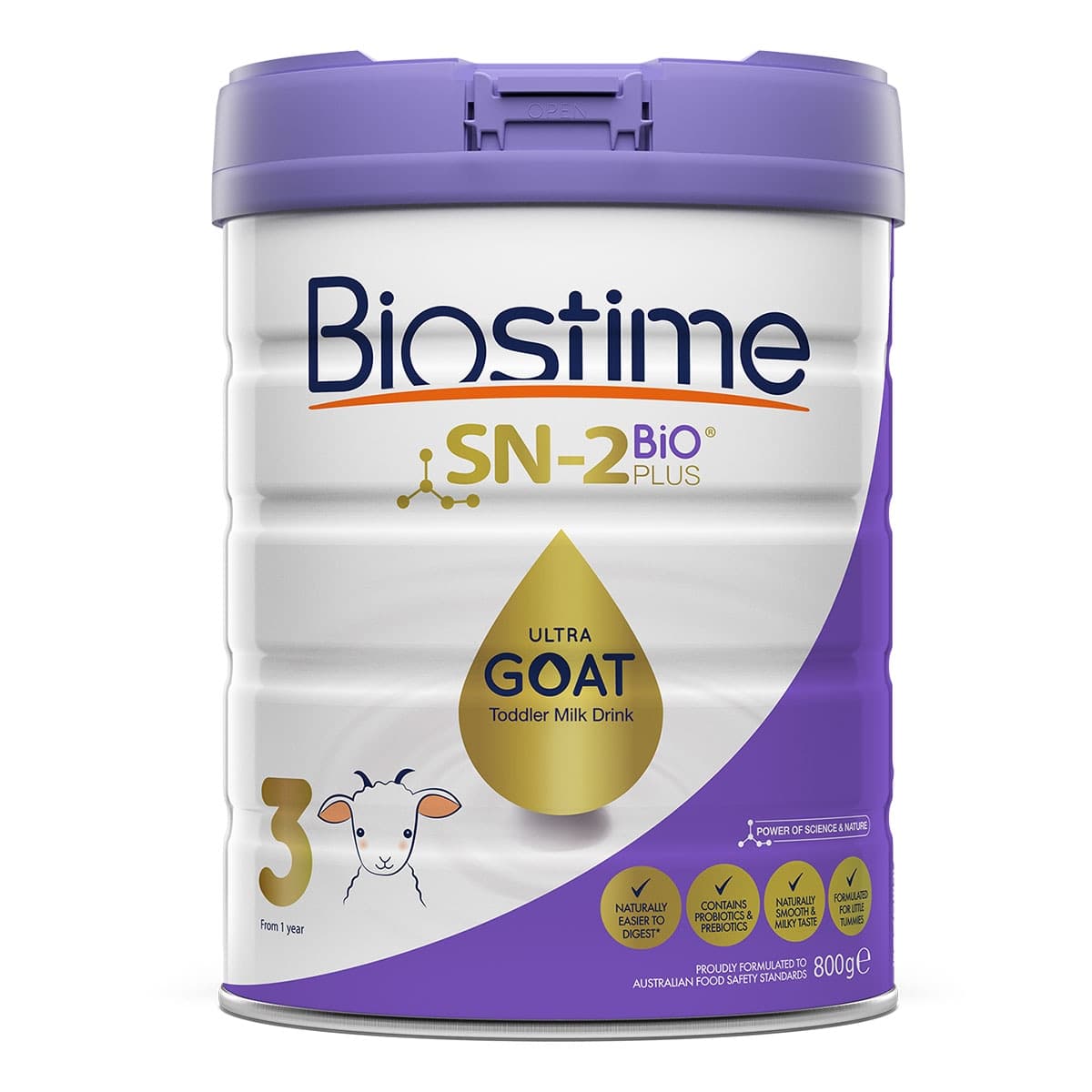 Biostime SN-2 Bio Plus Ultra Goat Toddler Milk Drink 800g
