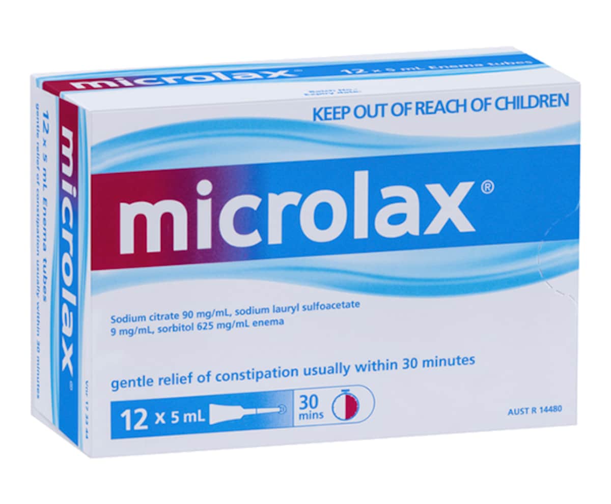 Microlax Enemas 12 x 5ml