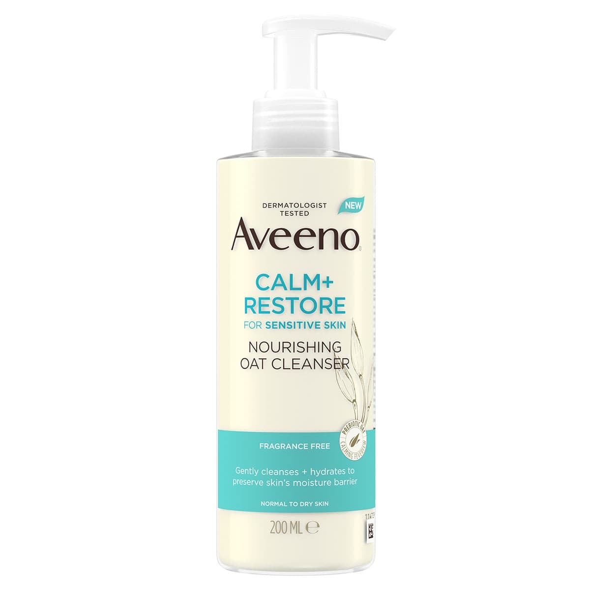 Aveeno Calm+ Restore Nourishing Oat Cleanser 200mL