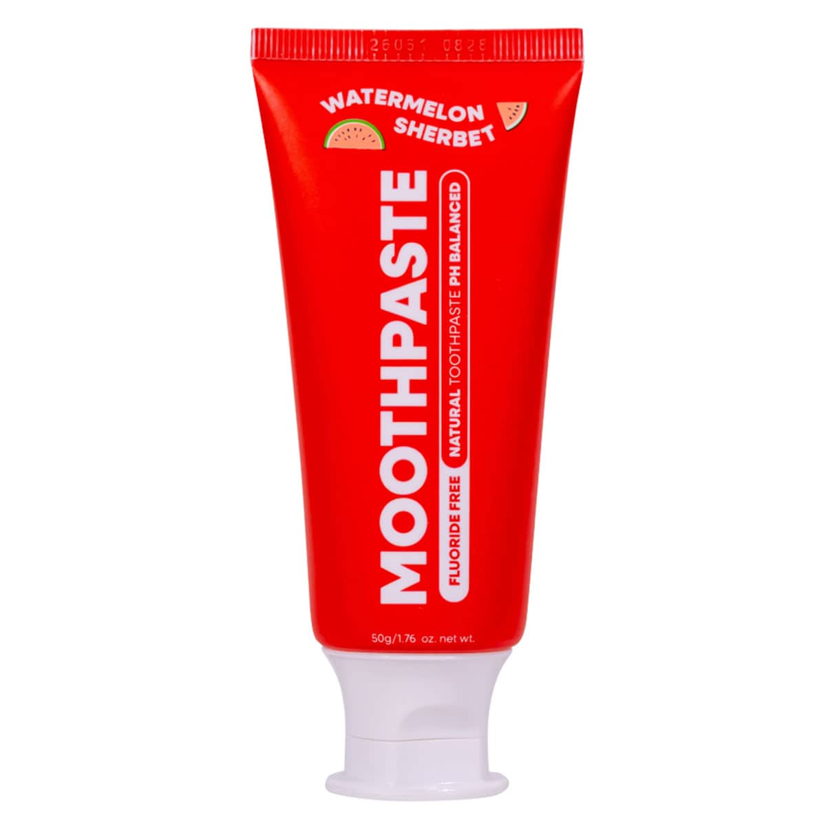 MooGoo Kids Fluoride Free Natural Toothpaste Watermelon Sherbet 50g