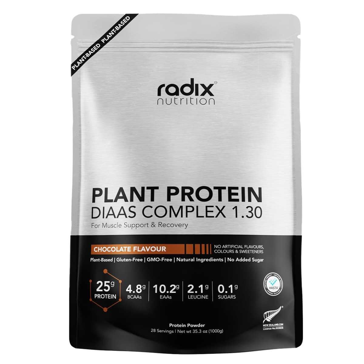 Radix Nutrition Plant Protein Powder Chocolate 1kg