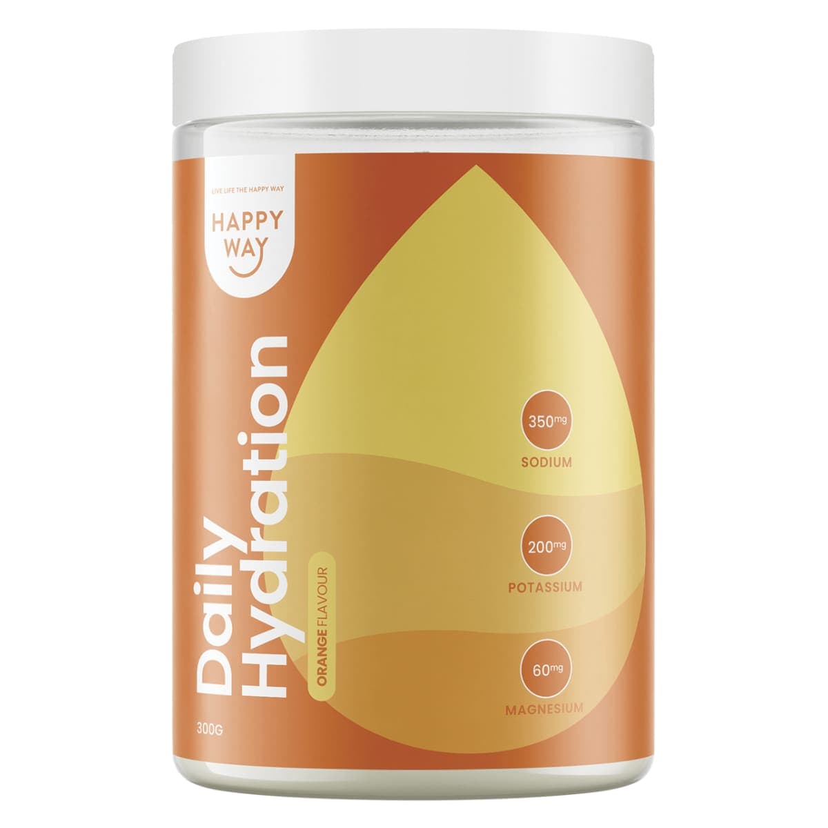 Happy Way Orange Daily Hydration Powder 300g