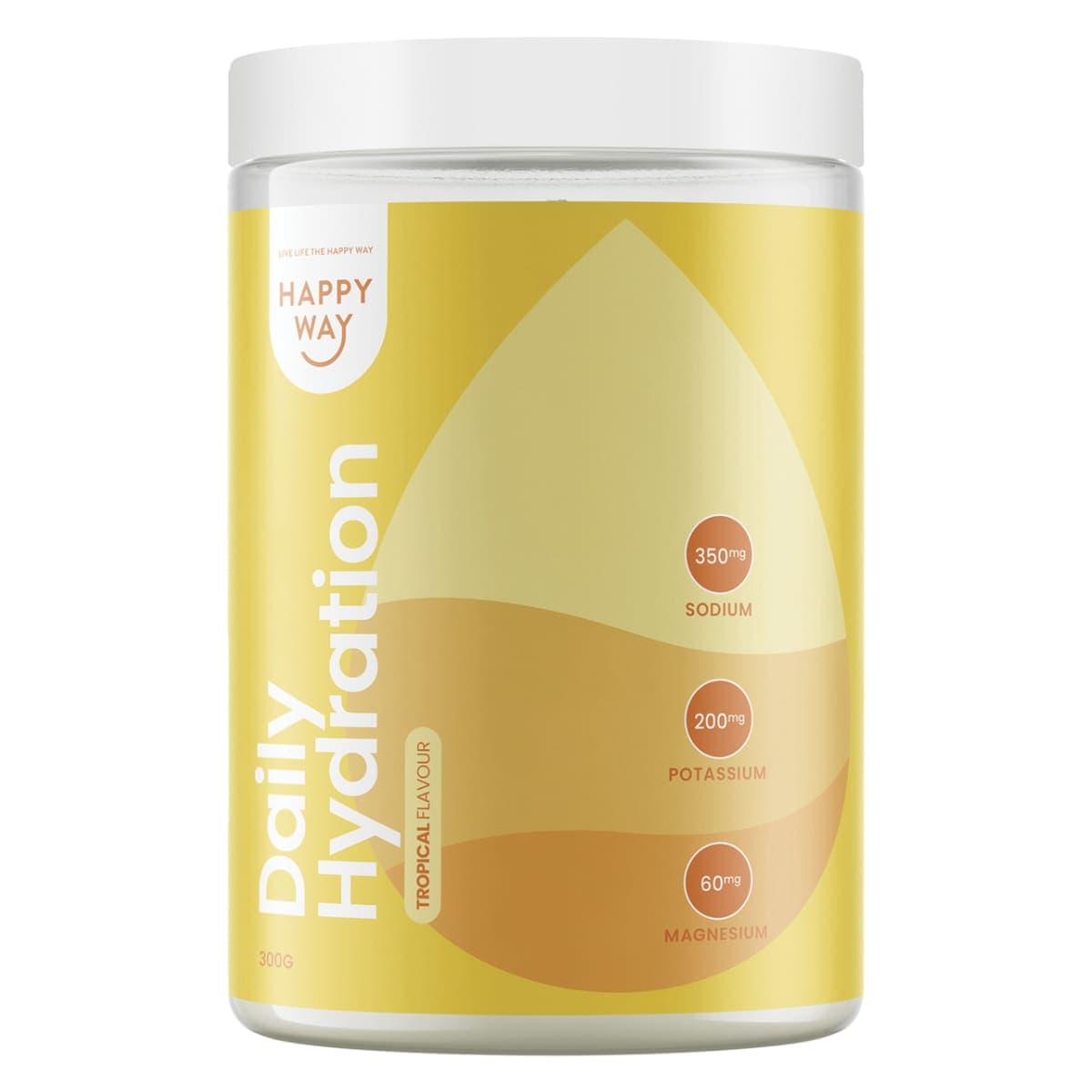 Happy Way Tropical Daily Hydration Powder 300g