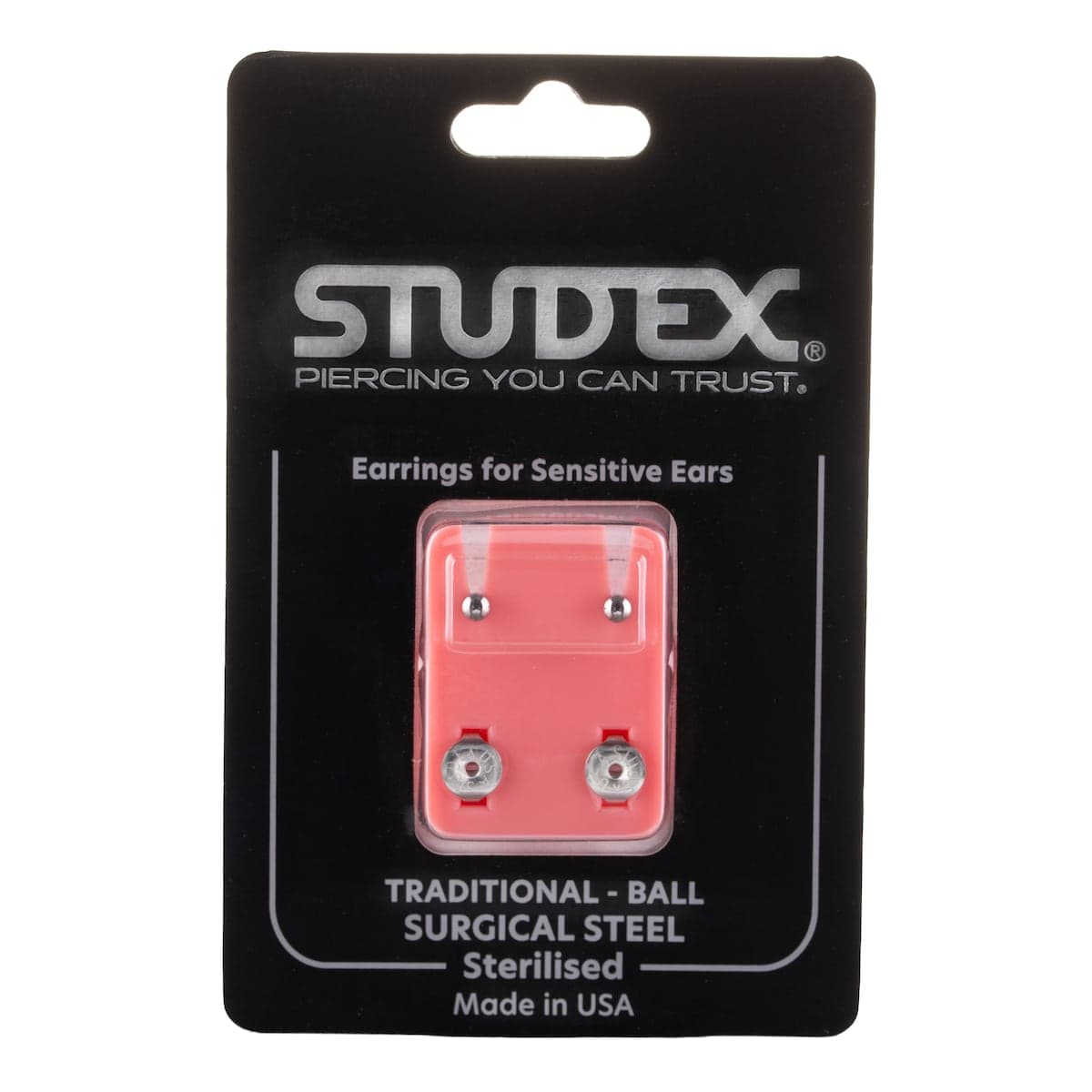 Studex Mini Traditional Stud Earring Silver 1 Pair