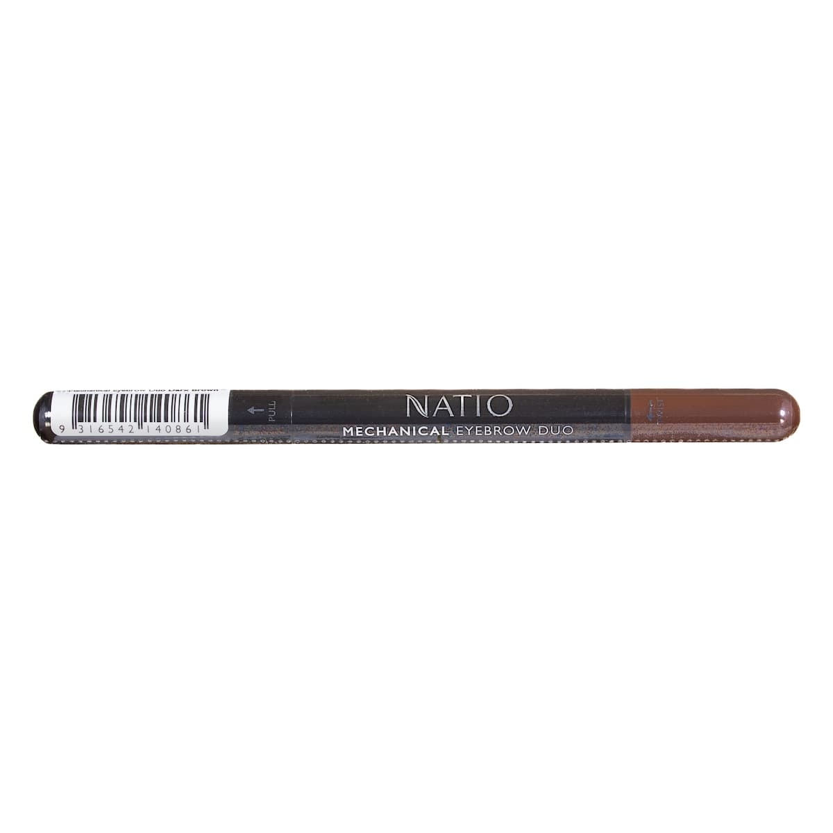 Natio Mechanical Eyebrow Duo Dark Brown 0.7g