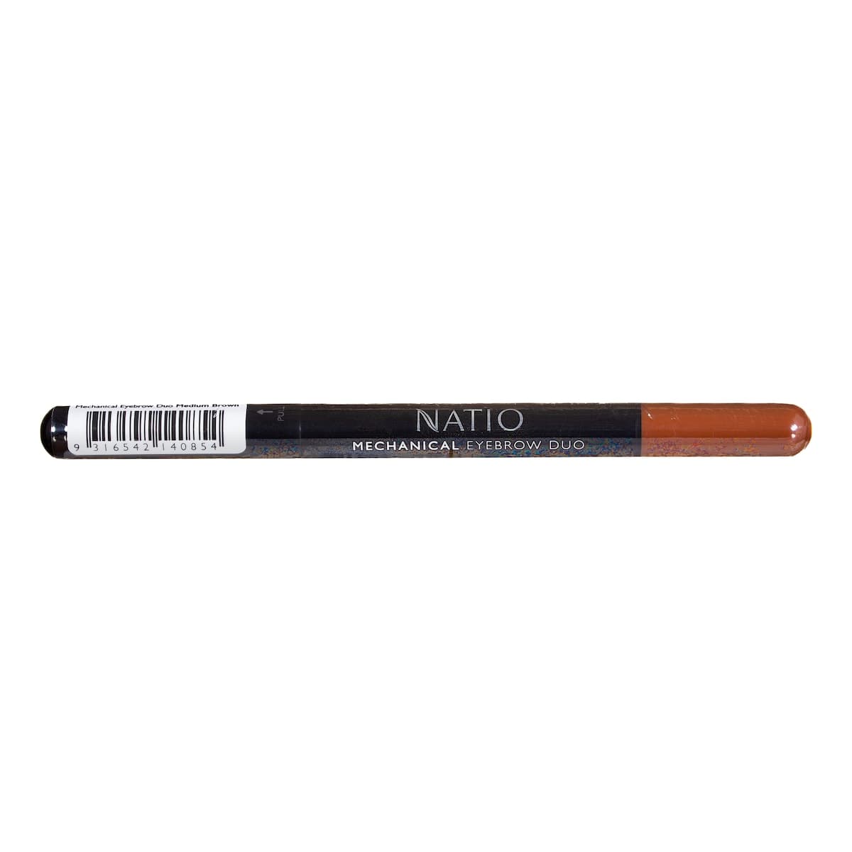 Natio Mechanical Eyebrow Duo Medium Brown 0.7g