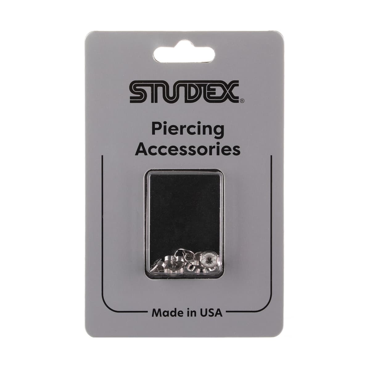 Studex Butterfly Clutch Silver 8 Pack