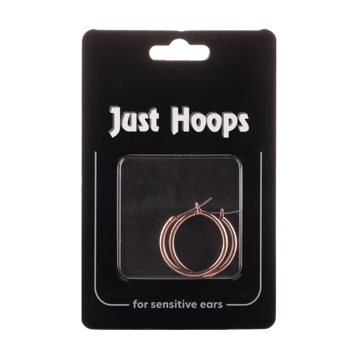 Studex Just Hoops 19mm Hoop Earring Rose Gold 1 Pair