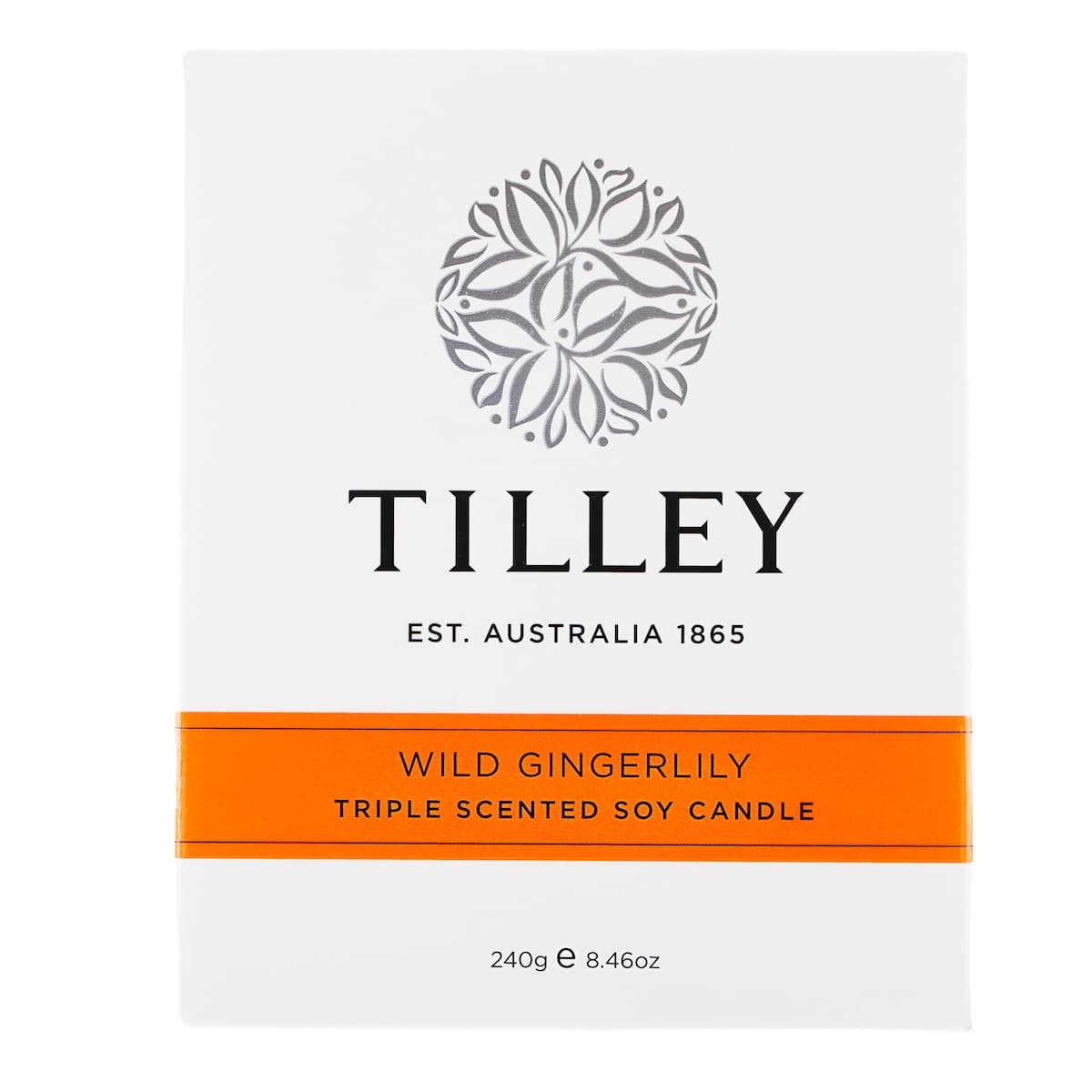 Tilley Scented Soy Candle Wild Gingerlily 240g