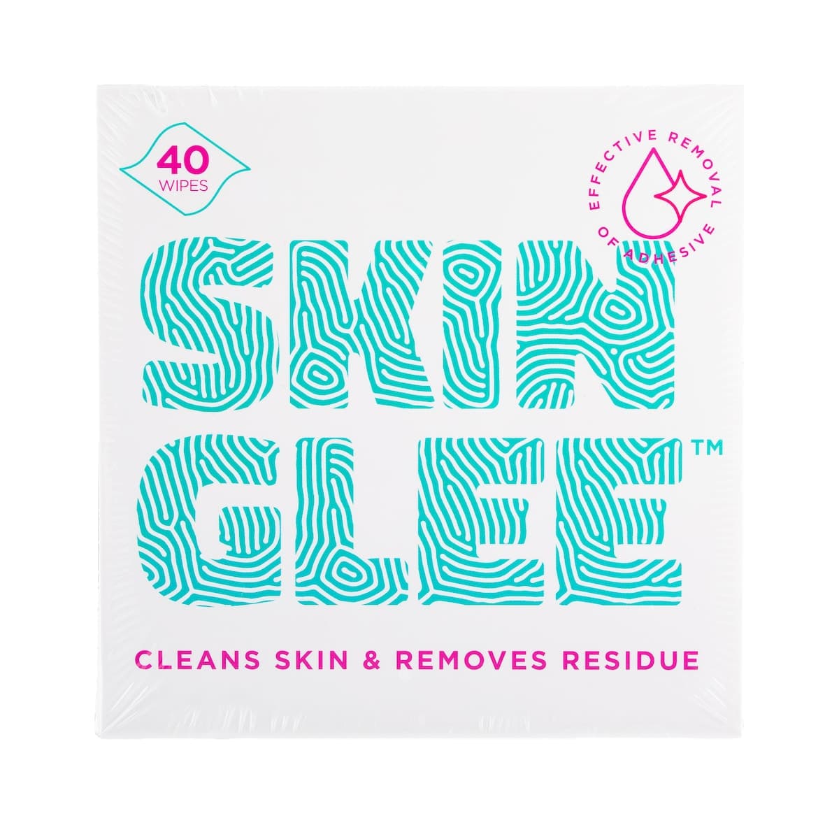 Not Just A Patch Skin Glee Skin Cleaning Wipes 40 Pack