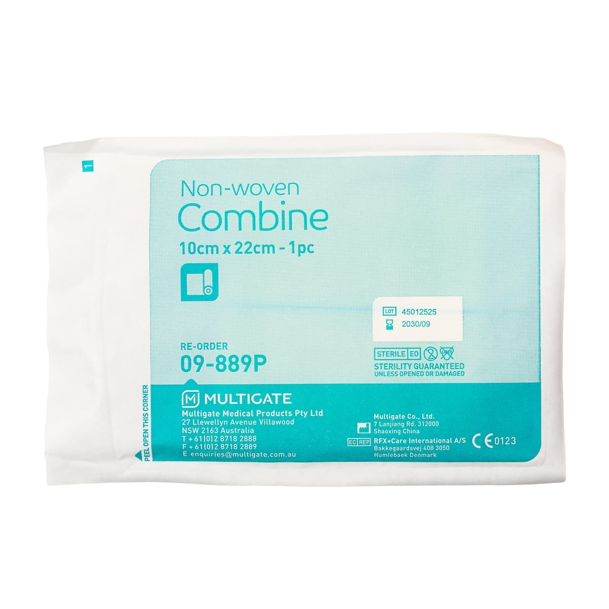 Multigate Non Woven Combine Dressing 10cm x 22cm