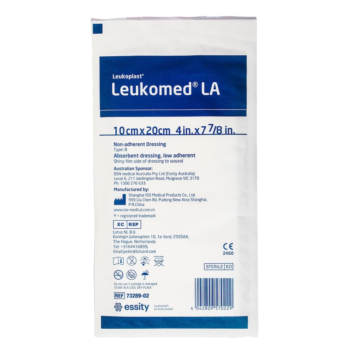 Leukomed LA Absorbent Dressing 10cm x 20cm (1 dressing only)
