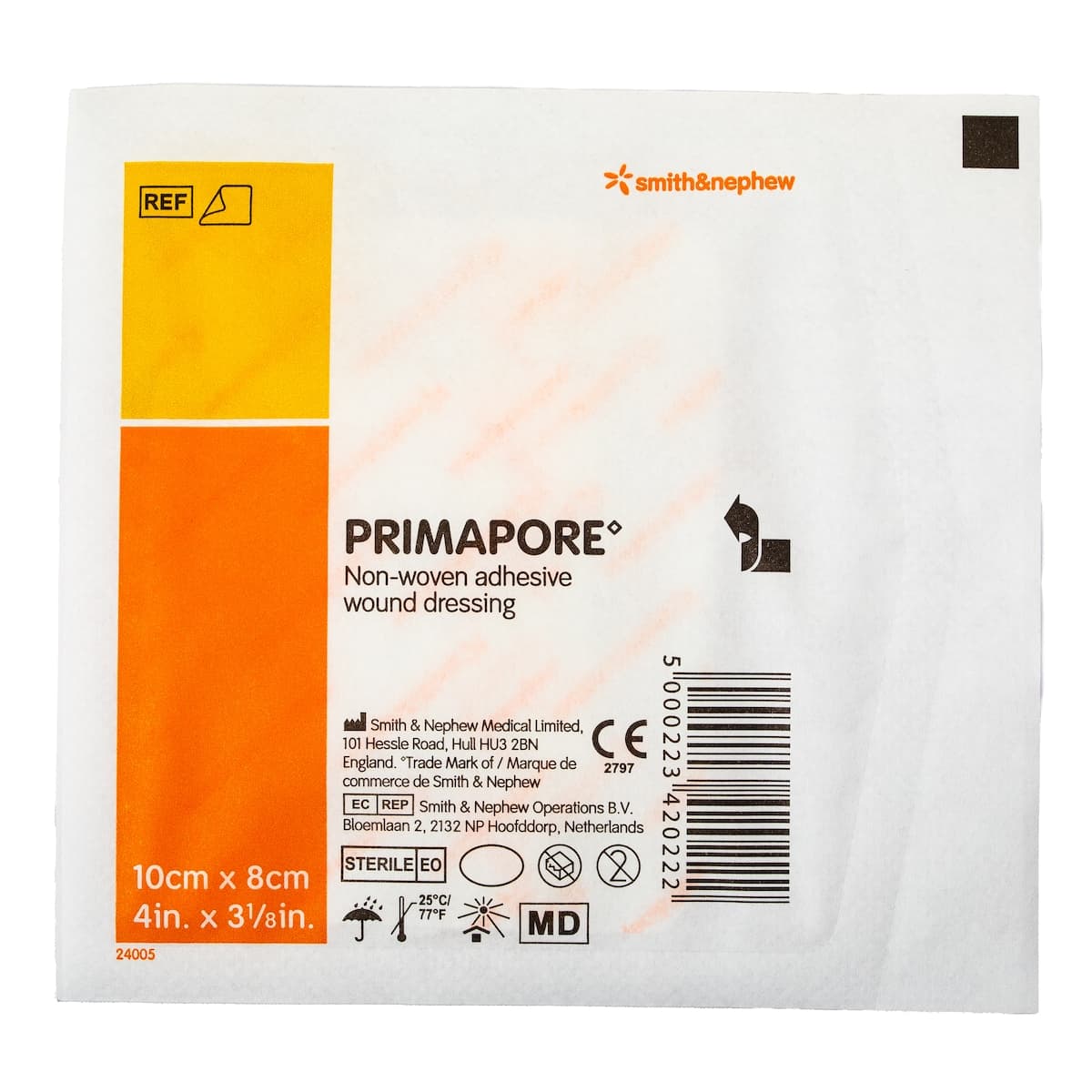 Primapore Flexible Fabric Dressing 10cm x 8cm Single