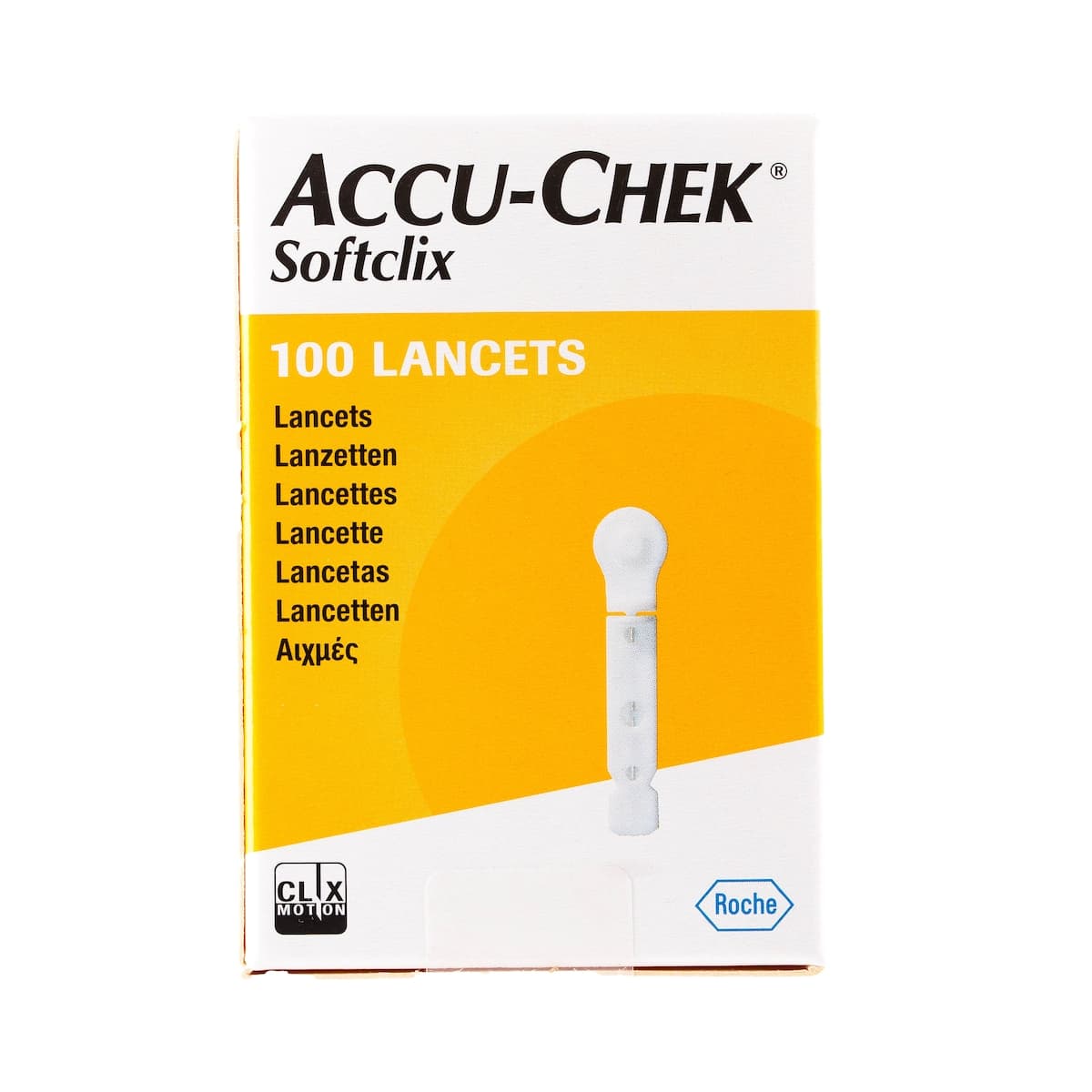 Accu-Chek Softclix Lancet 100 Sterile Lancets