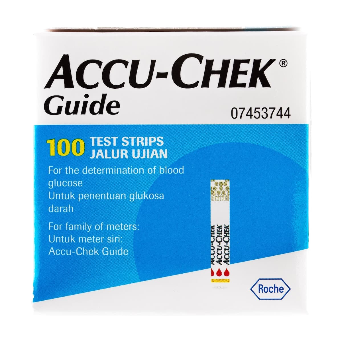 Accu-Chek Guide Glucose Test Strips 100 Pack